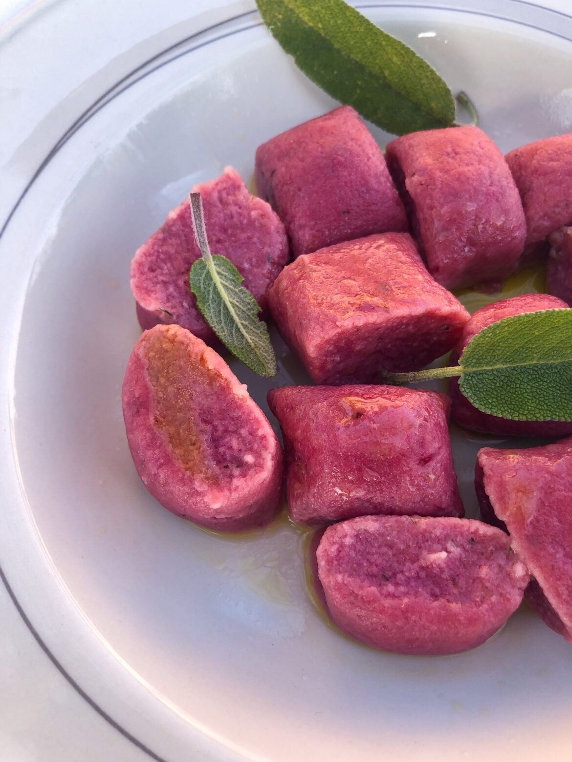 Gnocchi di barbabietola con Ricotta Magra Lattebusche