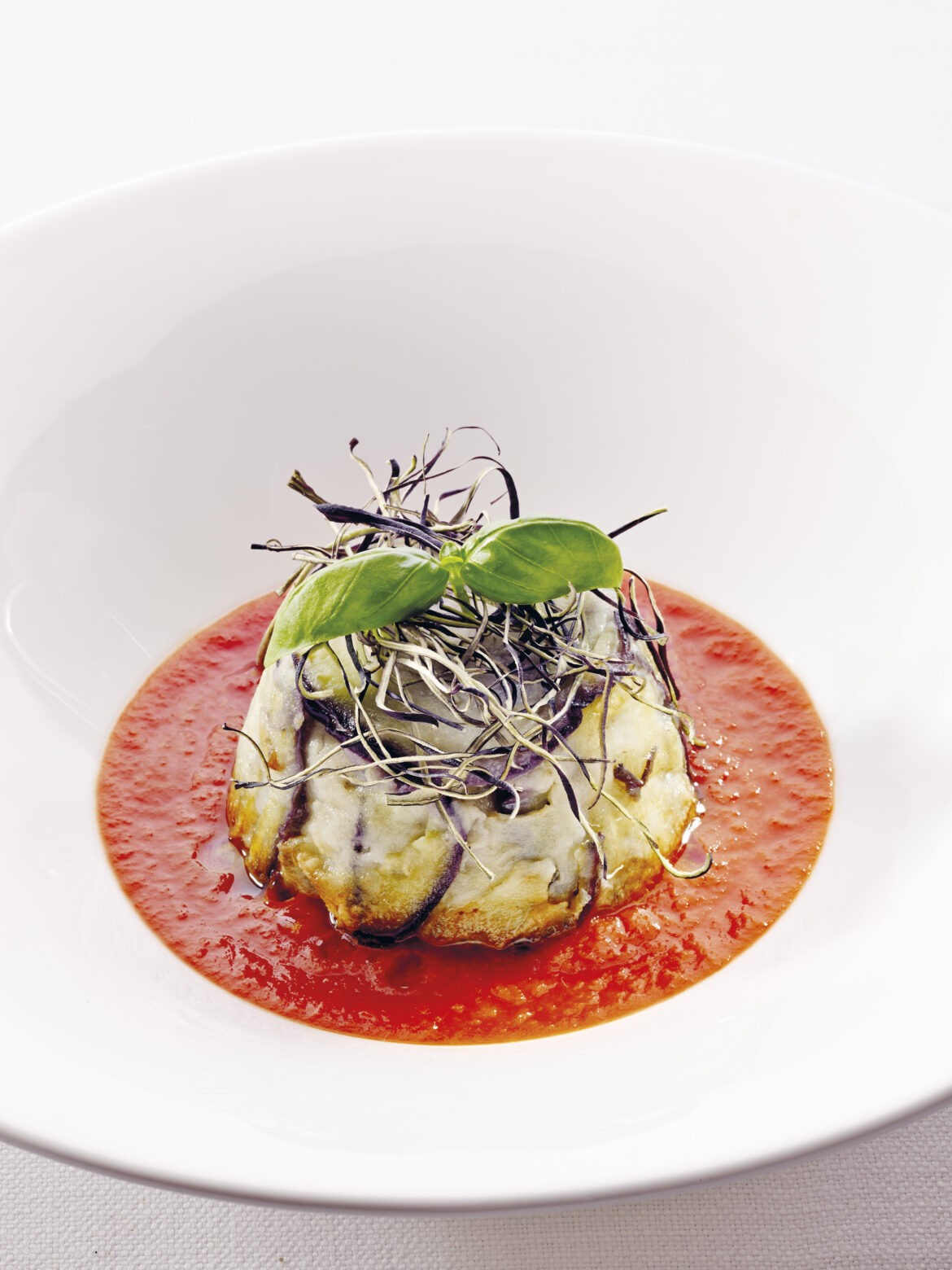 SFORMATINO DI MELANZANE E PIAVE DOP MEZZANO LATTEBUSCHE